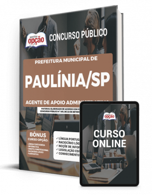 Apostila Prefeitura de Paulínia - SP - Agente de Apoio Administrativo