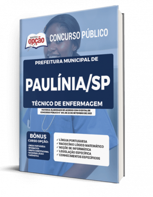 Apostila Prefeitura de Paulínia - SP - Técnico de Enfermagem