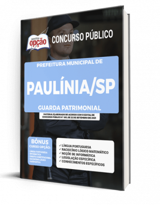 Apostila Prefeitura de Paulínia - SP - Guarda Patrimonial