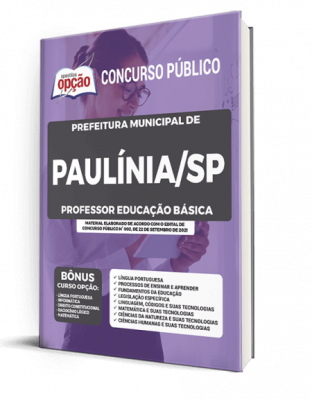 Apostila Prefeitura de Paulínia - SP - Professor Educação Básica I