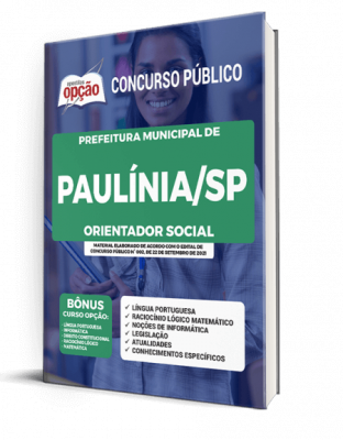 Apostila Prefeitura de Paulínia - SP - Orientador Social