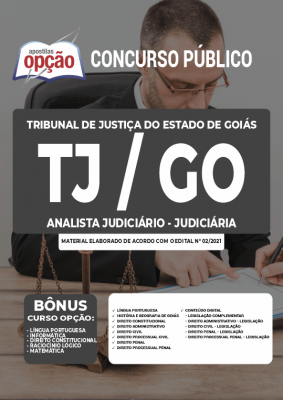 Apostila TJ-GO - Analista Judiciário - Judiciária