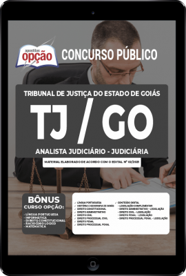 Apostila TJ-GO em PDF - Analista Judiciário - Judiciária