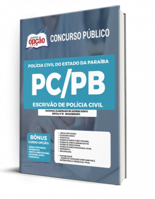 Apostila PC-PB - Escrivão de Polícia Civil