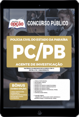 Apostila PC-PB em PDF - Agente de Investigação
