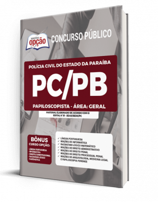 Apostila PC-PB - Papiloscopista – Área: Geral