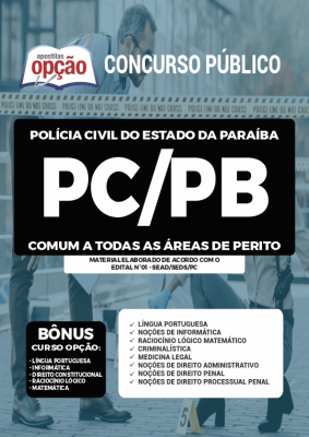 Apostila PC-PB - Comum a Todas as Áreas de Perito