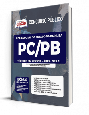 Apostila PC-PB - Técnico em Perícia – Área: Geral