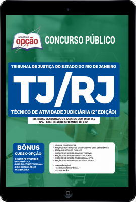 Apostila TJ-RJ em PDF - Técnico de Atividade Judiciária (2ª Edição)