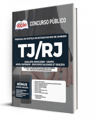 Apostila TJ-RJ - Analista Judiciário – Grupo: Nível Superior – Sem Especialidade (2ª Edição)