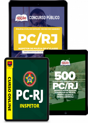 Combo PC-RJ Inspetor de Polícia de 6ª Classe