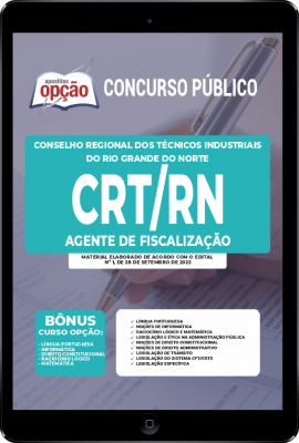 Apostila CRT-RN em PDF - Agente de Fiscalização