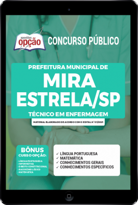 Apostila Prefeitura de Mira Estrela - SP em PDF - Técnico em Enfermagem