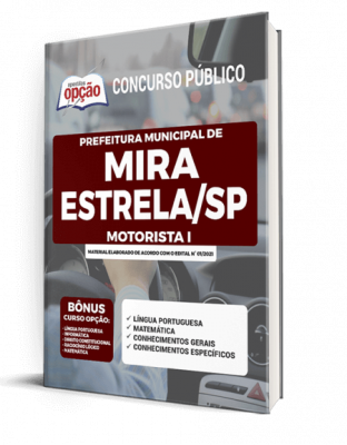 Apostila Prefeitura de Mira Estrela - SP - Motorista I