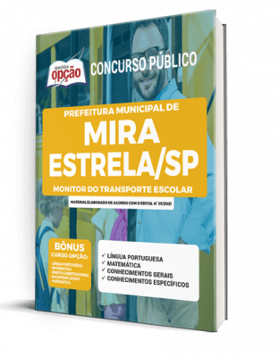 Apostila Prefeitura de Mira Estrela - SP - Monitor de Transporte Escolar