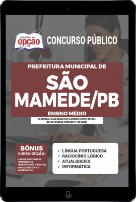 Apostila Prefeitura de São Mamede - PB em PDF - Ensino Médio