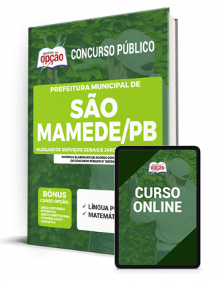 Apostila Prefeitura de São Mamede - PB - Auxiliar de Serviços Gerais e Jardineiro/Podador