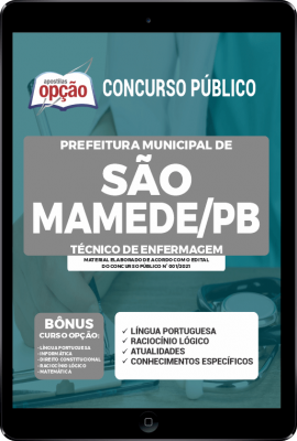 Apostila Prefeitura de São Mamede - PB em PDF - Técnico de Enfermagem