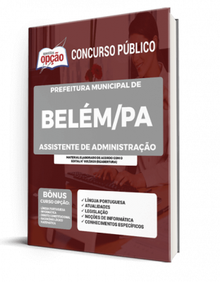 Apostila Prefeitura de Belém - PA - Assistente de Administração
