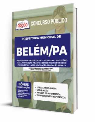 Apostila Prefeitura de Belém - PA - Professor Licenciado Pleno - Pedagogia