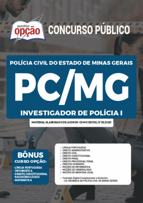 Apostila PC-MG - Investigador de Polícia I