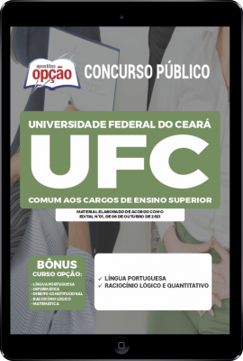 Apostila UFC em PDF - Comum aos Cargos de Ensino Superior