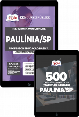 Combo Prefeitura de Paulínia - SP - Professor Educação Básica I