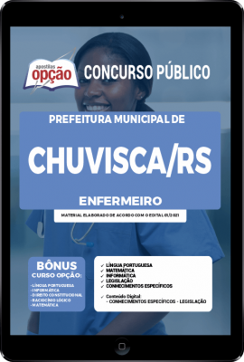 Apostila Prefeitura de Chuvisca - RS em PDF - Enfermeiro