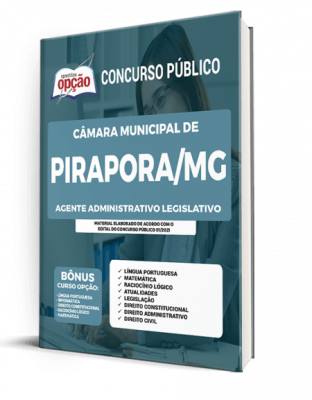 Apostila Câmara de Pirapora - MG - Agente Administrativo Legislativo