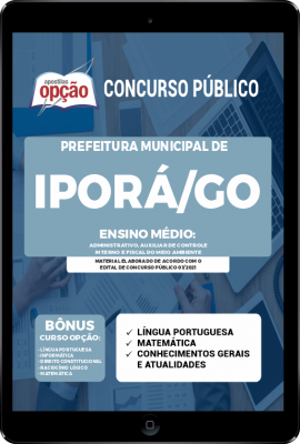 Apostila Prefeitura de Iporá - GO em PDF - Ensino Médio