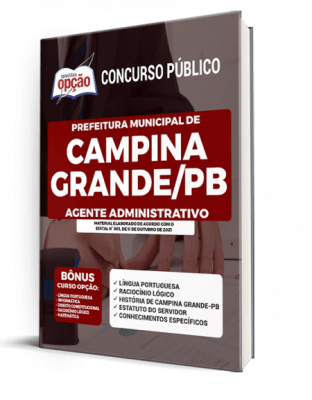 Apostila Prefeitura de Campina Grande - PB - Agente Administrativo