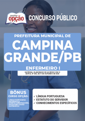 Apostila Prefeitura de Campina Grande - PB - Enfermeiro I