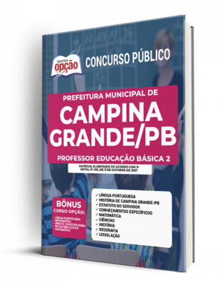 Apostila Prefeitura de Campina Grande - PB - Professor Educação Básica 2