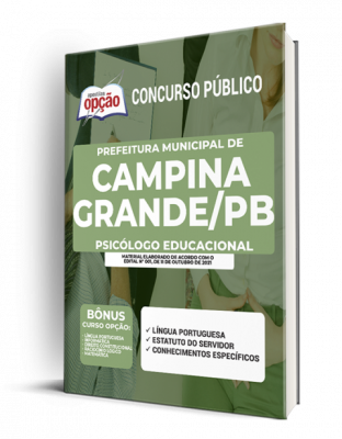 Apostila Prefeitura de Campina Grande - PB - Psicólogo Educacional