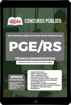 Apostila PGE-RS em PDF - Técnico Administrativo