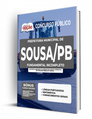 Apostila Prefeitura de Sousa - PB - Fundamental Incompleto