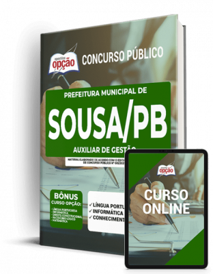 Apostila Prefeitura de Sousa - PB - Auxiliar de Gestão