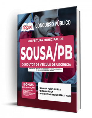 Apostila Prefeitura de Sousa - PB - Condutor de Veículo de Urgência