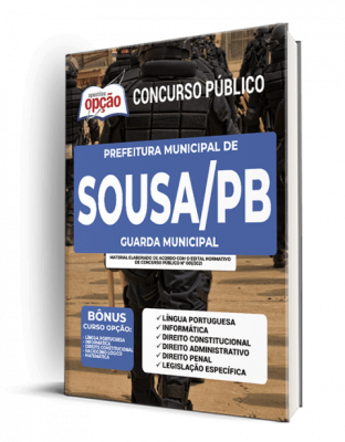 Apostila Prefeitura de Sousa - PB - Guarda Municipal