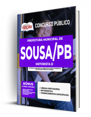 Apostila Prefeitura de Sousa - PB - Motorista D