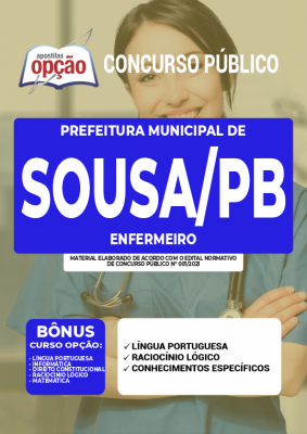 Apostila Prefeitura de Sousa - PB - Enfermeiro