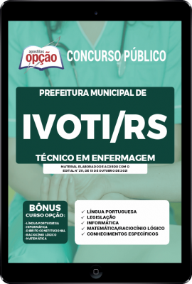 Apostila Prefeitura de Ivoti - RS em PDF - Técnico em Enfermagem