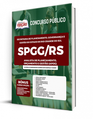 Apostila SPGG-RS - Analista de Planejamento, Orçamento e Gestão (APOG)