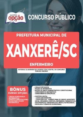 Apostila Prefeitura de Xanxerê - SC - Enfermeiro