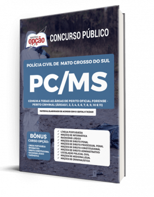 Apostila PC-MS - Comum a Todas as Áreas de Perito Oficial Forense - Perito Criminal