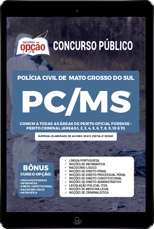 Apostila Perito Criminal (Comum a Todas as Áreas) para o Concurso