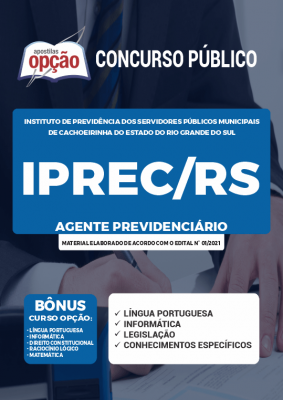 Apostila IPREC-RS - Agente Previdenciário