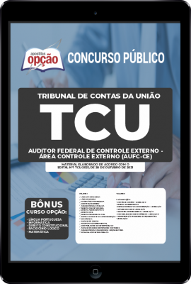 Apostila TCU em PDF - Auditor Federal de Controle Externo - Área Controle Externo (AUFC-CE)