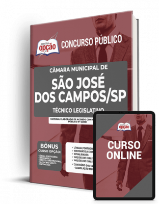 Apostila Câmara de São José dos Campos - SP - Técnico Legislativo