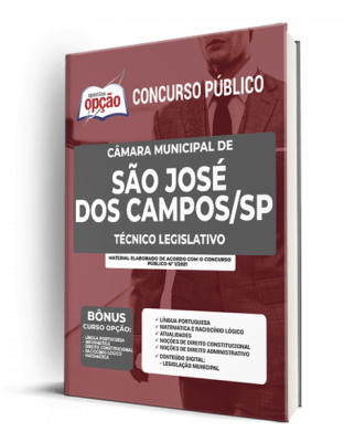 Apostila Câmara de São José dos Campos - SP - Técnico Legislativo